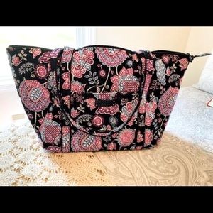 Vera Bradley Miller Travel Tote Alpine Floral